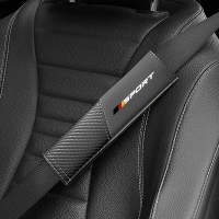 Global Car Parts 2Pcs/Set Volvo Car Seat Belt Shoulder Pad Universal Shoulder Protector Leather Safe