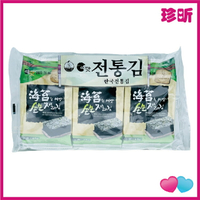 【珍昕】YEMAT韓國原味海苔 4.5克 3包入 原味海苔 海苔 韓國海苔 零食 零嘴 點心 韓國進口