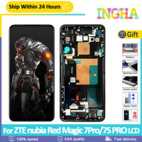 6.8''Original For ZTE Nubia Red Magic 7 Pro LCD Display Touch Panel Screen Digitizer Assembly For RedMagic 7s Pro NX709J lcd