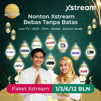 Langganan XSTREAM SILVER, GOLD, PLATINUM 1, 3, 6, 12 bln - FREE Streaming Android Box, Channel TV, F