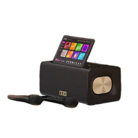 Professional Portable Kareoke Speaker Machine 10.1inch Screen Outdoor Home Ktv Entertainment System Karaoke Player
