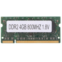 DDR2 4GB 800Mhz Laptop Ram PC2 6400 2RX8 200 Pins SODIMM for Intel AMD Laptop