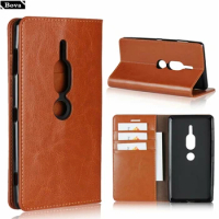 Deluxe Wallet Case For Sony Xperia XZ2 Premium leather Case holster for Sony XZ2 Premium Flip Cover Phone pouch
