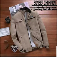 MND JAKET BOMBER CHAMPION JAKET PRIA XL CREM