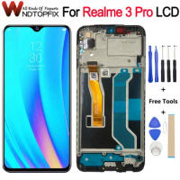 Tested For Realme 3 Pro LCD Display Touch Screen Digitizer Assembly Replacement Parts For Oppo Realme 3 Pro LCD RMX1851 Screen