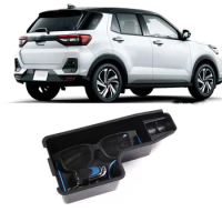 ABS Car Center Console Organizer Armrest Storage Box Fit For Toyota Raize 2020 - 2022 Auto Interior Accessories