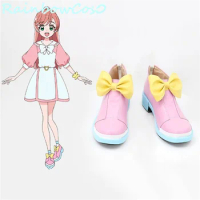 Cure Prism Hirogaru Sky Pretty Cure Precure Cosplay Shoes Boots Game Anime Halloween Christmas Rainb