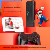 Game Console Household TV Dual Rocker Wireless 2.4G Dual Game Simulator 15000 Game Console 4K High-Definition Game Retro Machine