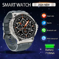 1.85Inch HD Bluetooth Call 710mAh Smart Watch Men 3ATM Waterproof Sports Fitness Tracker Heart Monitor Smartwatch For XIAOMI IOS