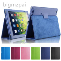 For Apple ipad 2 3 4 9.7 Magnetic Auto Wake Up Sleep Flip Ultra Thin Leather Case For ipad 3 for ipad 4 Smart tablet Stand Cover
