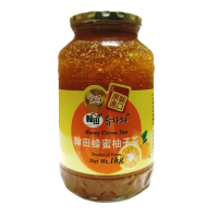 【HANTIAN 韓田】蜂蜜風味柚子茶1KGx1罐(本島免運費)