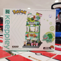 KEEPLEY Mainan Pokemon Bulbasaur Dessert House