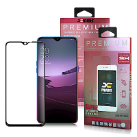Xmart for OPPO AX7 PRO 超透滿版 2.5D 鋼化玻璃貼-黑