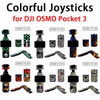 For DJI OSMO Pocket 3 Sticker Camera Film Body Waterproof Protective Sticker Skin Creator Stickers for DJI Pocket 3 Accessory