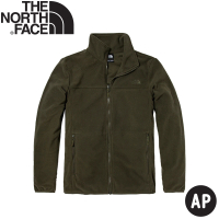 【The North Face】女 可套式刷毛保暖外套 AP《墨綠》4NAQ/刷毛外套/立領外套/保暖夾克(悠遊山水)