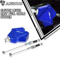 For SUZUKI DR250R 1997-2000 Motorcycle Accessories Stunt Clutch Levers Easy Pull Cable System DR 250 R 1999 1998 DR250 250R