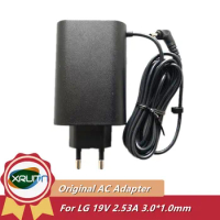 Genuine OEM For LG ADS-48MSP-19 19048EPK EAY65249001 AC DC Adapter 48W Charger For LG GRAM 15Z970 14Z980C 17Z90N 15ZD990 EU Plug