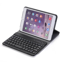 For ipad mini1 mini2 mini3 English Bluetooth keyboard case FOR ipad 7.9‘’Cover