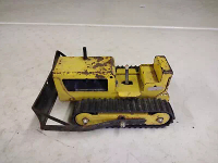 Vintage 9" Pressed Steel 1960's Tonka T-6 Bulldozer For Restore