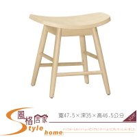 《風格居家Style》雪莉板凳/實木/洗白色 098-02-LP