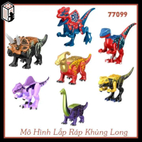 Đồ Chơi Lắp Ráp Khủng Long Mô Hình Dinosaur Jurrasic World  Thế Giới Khủng Long 77099-2