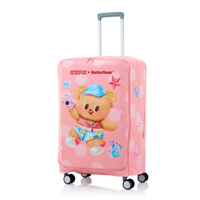 ACCESSORIES ผ้าคลุมกระเป๋าเดินทาง BO LUGGAGE COVER L-BBEAR สีชมพู