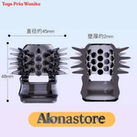 Ring Bulu Berduri Delay Cock Ring Pria Duri