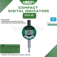 INSIZE COMPACT  DIGITAL INDICATOR (FLAT BACK) 2114-5F