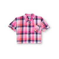 Kemeja Anak Perempuan Magenta/ Girls Shirt Fuschia/ Kidou M