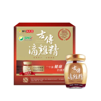 【華陀扶元堂】古傳滴雞精1盒--效期114.12(6瓶/盒-年節禮盒/無添加水/黑羽土雞/送禮)