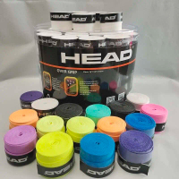 6 Pieces Original HEAD Overgrip Anti Slip Tennis Racket Sweatband Grips Padel Shock Absorption Grip