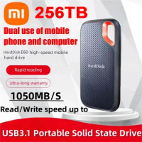 Xiaomi Hard Disk Mobile SSD E60 2TB 6TB 8TB 256TB USB 3.1 HD External Hard for Laptop PS5 Mobile Hard Disk HDD Storage Devices