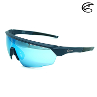 ADISI 偏光太陽眼鏡 AS20049 / 霧藍框(藍色片)
