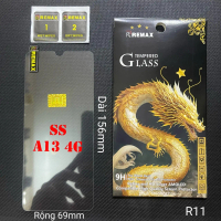(R11)Miếng Dán Cường Lực Samsung A13 4G Trong Suốt Mỏng Chính Hãng Remax