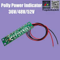Polly Battery case 36V / 48V/52V Power indicator/ Ebike Parts Power indicator 36V / 48V for Polly battery case
