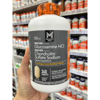 美國Member's Mark 葡萄糖胺+軟骨素 三倍強效 340片