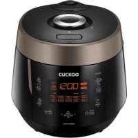 CUCKOO CRP-P0609S | 6-Cup (Uncooked) Pressure Rice Cooker | 12 Menu Options: Quinoa, Nu Rung Ji, GABA/Brown Rice &amp; More
