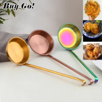 Chinese Youdunzi Radish Cake Mold Stainless Steel Fried Egg Tarts Mould Household Manual Fried Oil Fragrant Baba Filling Spoon