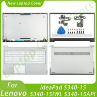 Notebook Parts For Lenovo IdeaPad S340-15 S340-15IWL S340-15API LCD Back Cover Bezel Palmrest Bottom Case Hinges Replace