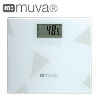 體重計SA5403WH[典雅白]MUVA健康幾何學BMI電子體重機