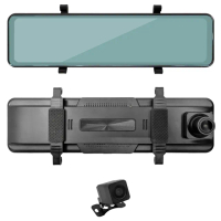 RV-30XW 10.8吋後照鏡雙鏡頭SONY感光元件觸控屏行車紀錄器