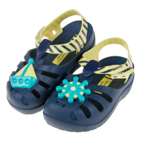【布布童鞋】Ipanema海上小英雄藍黃色寶寶護趾涼鞋香香鞋(U0E688B)