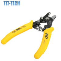 Fiber Stripping Pliers Three-Holes High Precision Divest Fibre Core Jacket Eye Pliers Tools