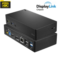 Displaylink Docking Station 4K USB C USB 3.0 Ultra Dock Station Dual Display for Mac M2 M1 Windows 11 USB3.0 to DisplayPort HDMI