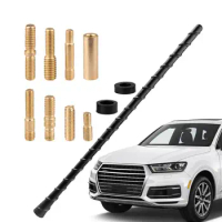 Radio Antenna For Truck Vehicle Roof Mount Antenna Replacement Flexible Radio Antenna Auto Radio Signal Booster Vehicle Roof Car