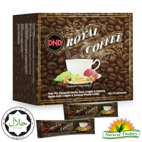 Official Store DND Royal Coffee 20G X 15 Sachets Zemvelo DND369 Sacha Inchi Oil Immune Booster
