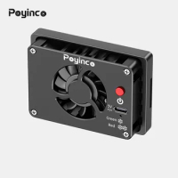 Poyinco Cameras Cooling Fans for Sony A7M4 ZVE1 A6700 A7C2 ZV-E10 ZV1 A7C Canon R6 R5 R7 R8 90D Fujifilm Fuji XT4 XS10 X-H2S