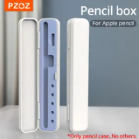 PZOZ Pencil กล่องสำหรับ Apple ดินสอแบบพกพาแบบพกพาสำหรับ Airpods Air Pods อุปกรณ์เสริมดินสอ