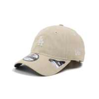 【NEW ERA】棒球帽 Soft Nature-Linen MLB 石灰色 920S 洛杉磯道奇 LAD 老帽 帽子(NE14148166)