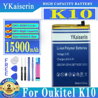 YKaiserin K 10 15900mAh Powerful Battery for Oukitel K10 Mobile Phone Batteries with Free Tools Fast Shipping